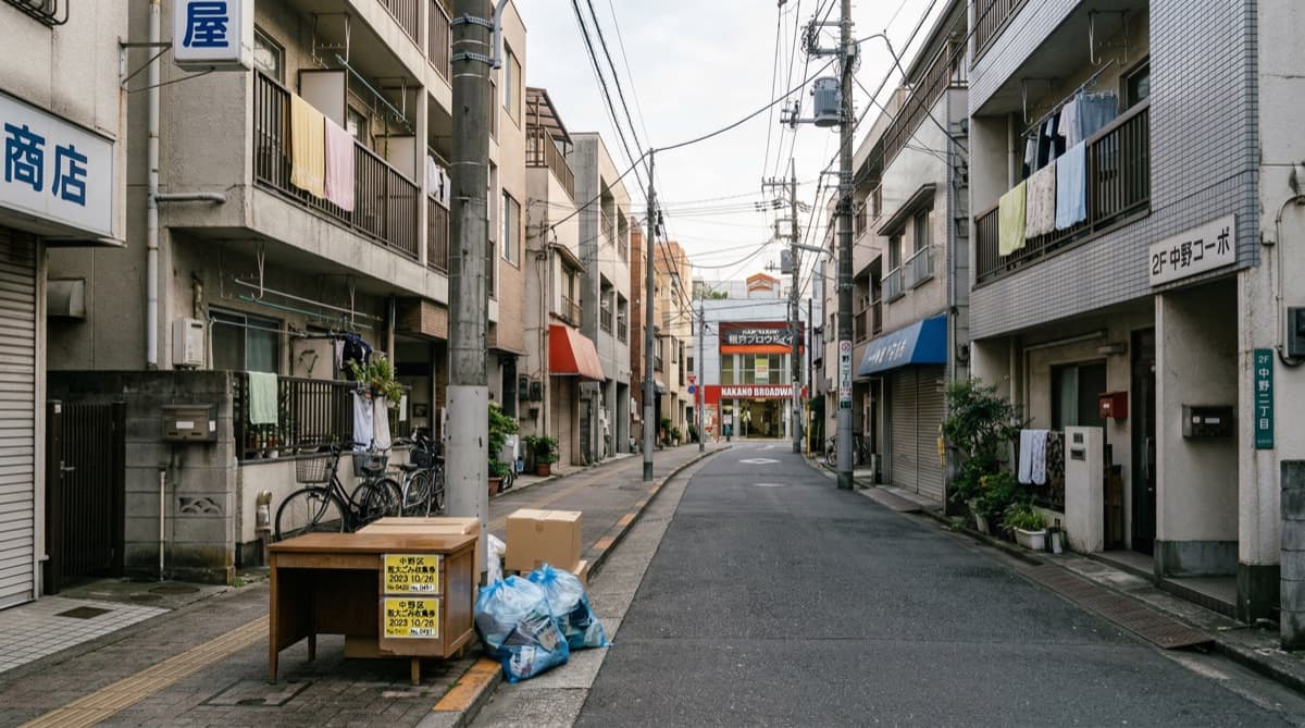 中野区の粗大ごみの出し方完全ガイド｜品目別料金一覧・申込方法【2026年最新】