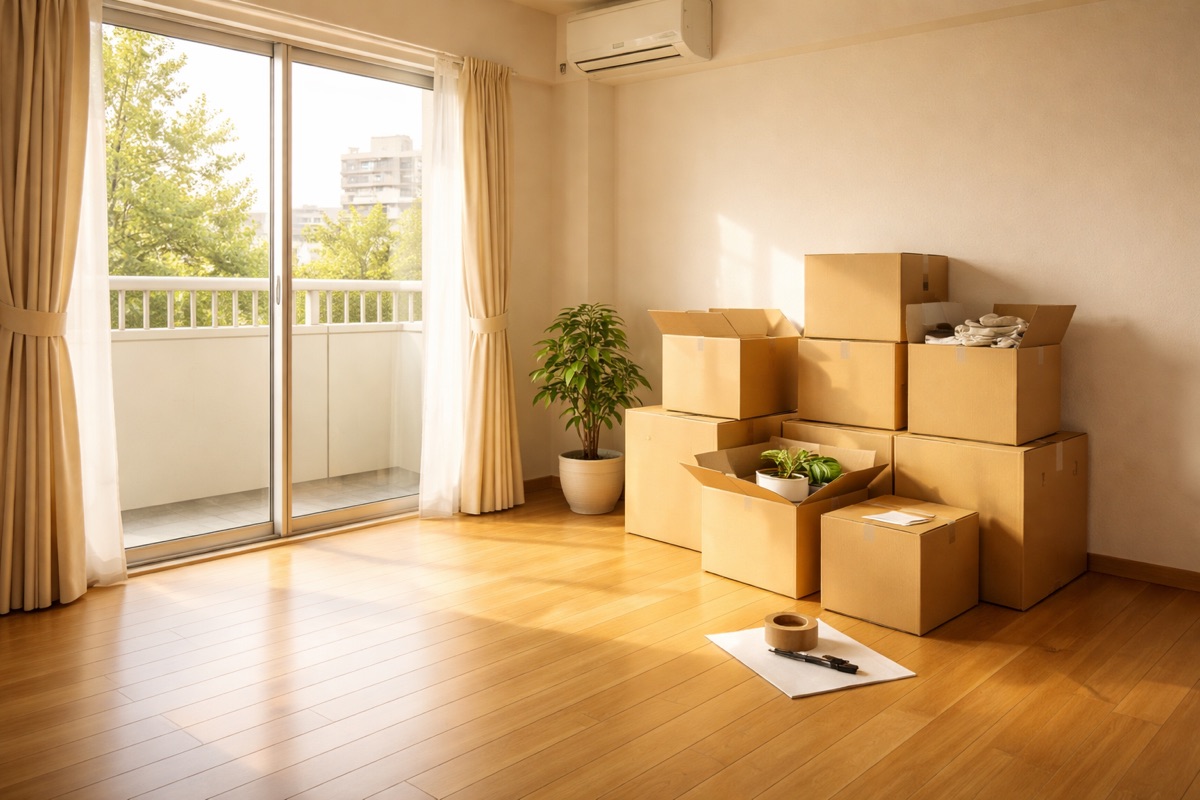 引越し前後の片付け